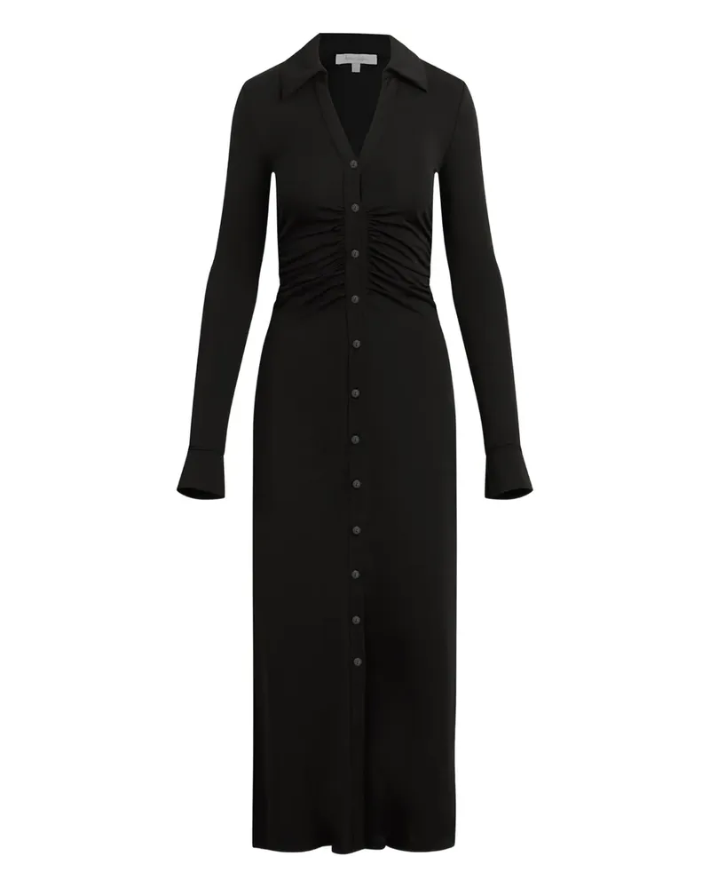 Favorite Daughter Maxikleid mit V-Ausschnitt - Schwarz Schwarz