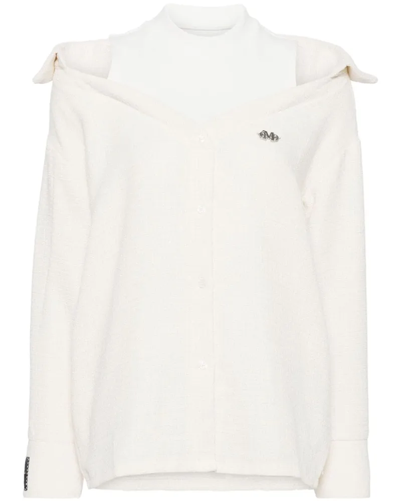 Musium Div. Trägershirt im Layering-Look - Nude Nude