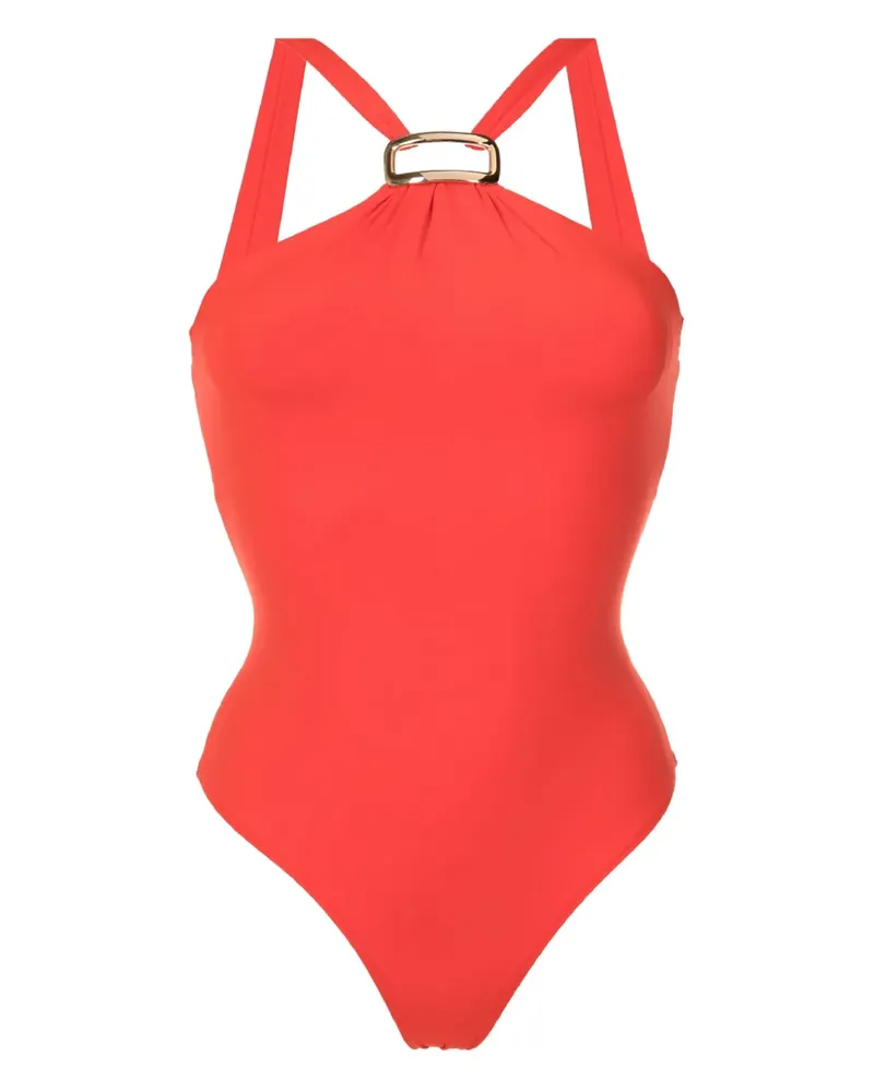 Lenny Niemeyer buckle-detail swimsuit - Rot Rot
