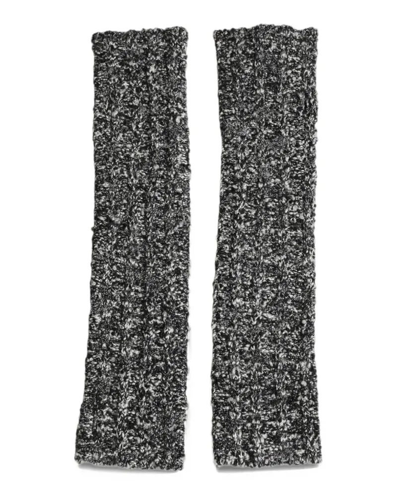 Dolce & Gabbana knitted arm warmers - Schwarz Schwarz
