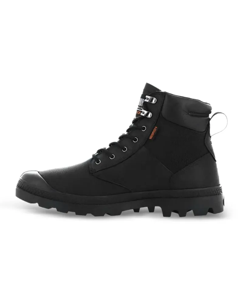 Palladium Pampa Shield Schnürstiefel - Schwarz Schwarz