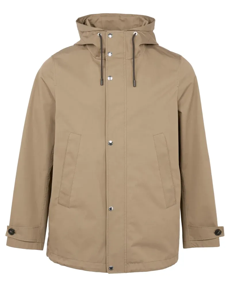 Yves Salomon Jacke mit Kapuze - Braun Braun