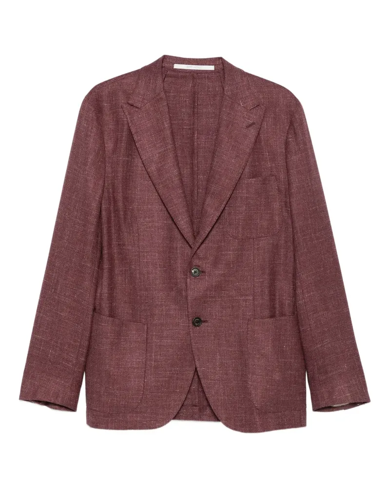 Eleventy Sakko mit aufgesetzten Taschen - Rot Rot