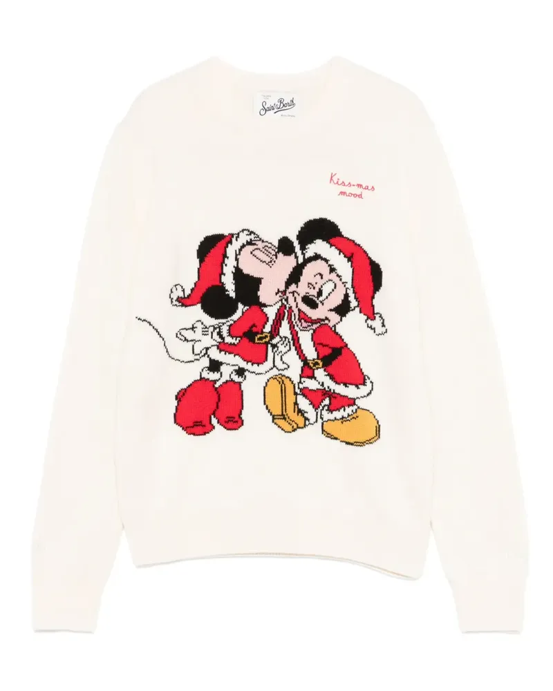 MC2 Saint Barth Pullover mit Rundhalsausschnitt - Weiß Weiß