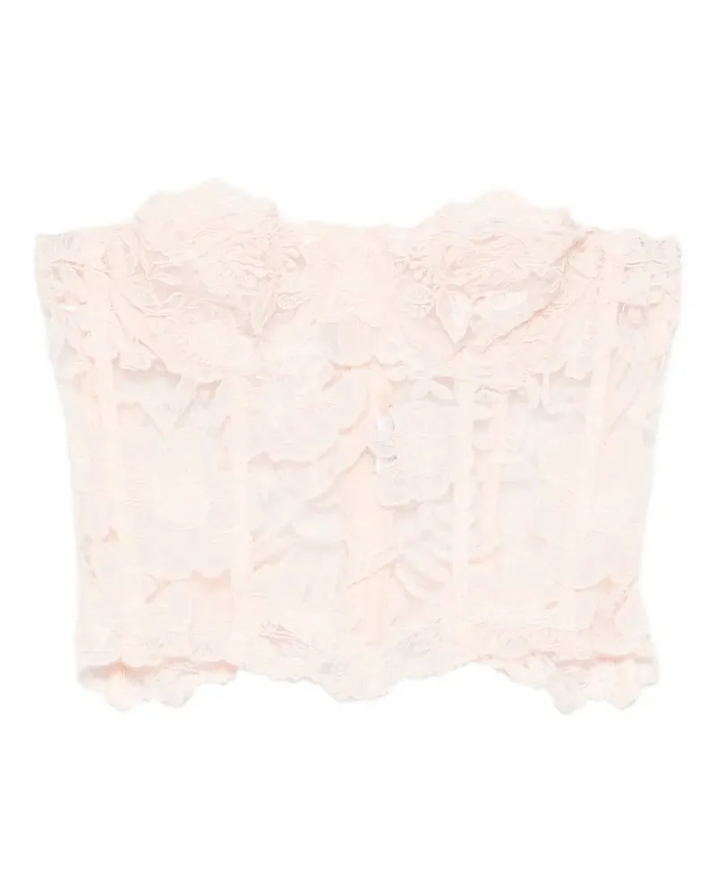 Ermanno Scervino Trägerloses Top - Rosa Rosa