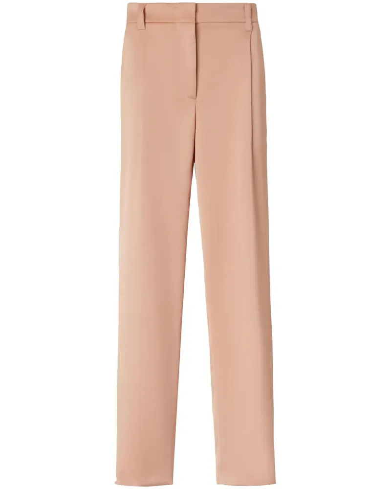 Genny Hose mit Bundfalten - Rosa Rosa