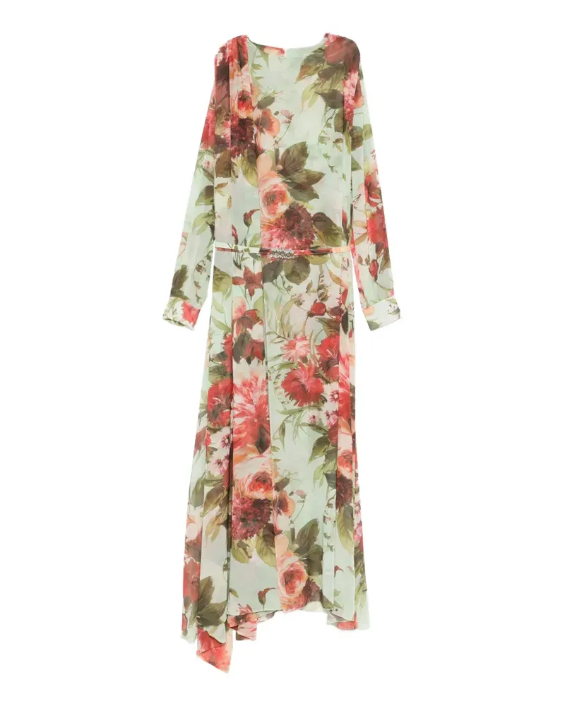Chiara Boni Aknesa floral-print maxi dress - Grün Grün