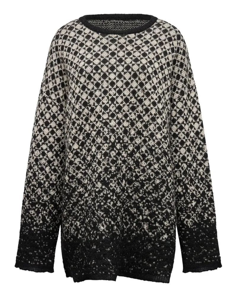 Maison Margiela Klassischer Pullover - Schwarz Schwarz