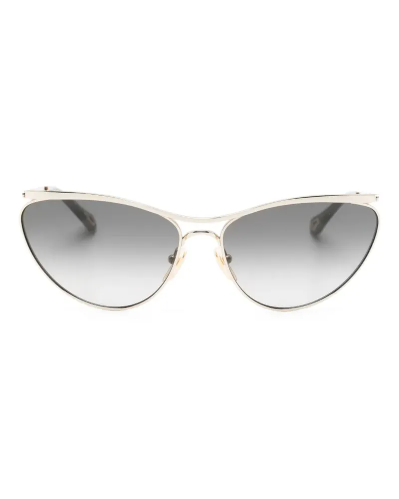 Chloé cat-eye-frame sunglasses - Gold Gold