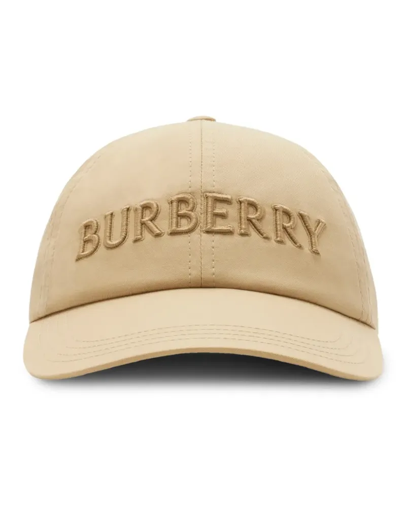Burberry Baseballkappe aus Gabardine - Nude Nude