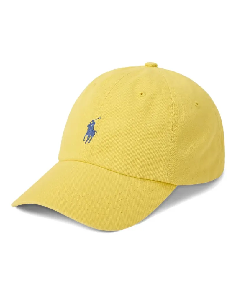 Ralph Lauren Baseballkappe mit Logo-Stickerei - Gelb Gelb