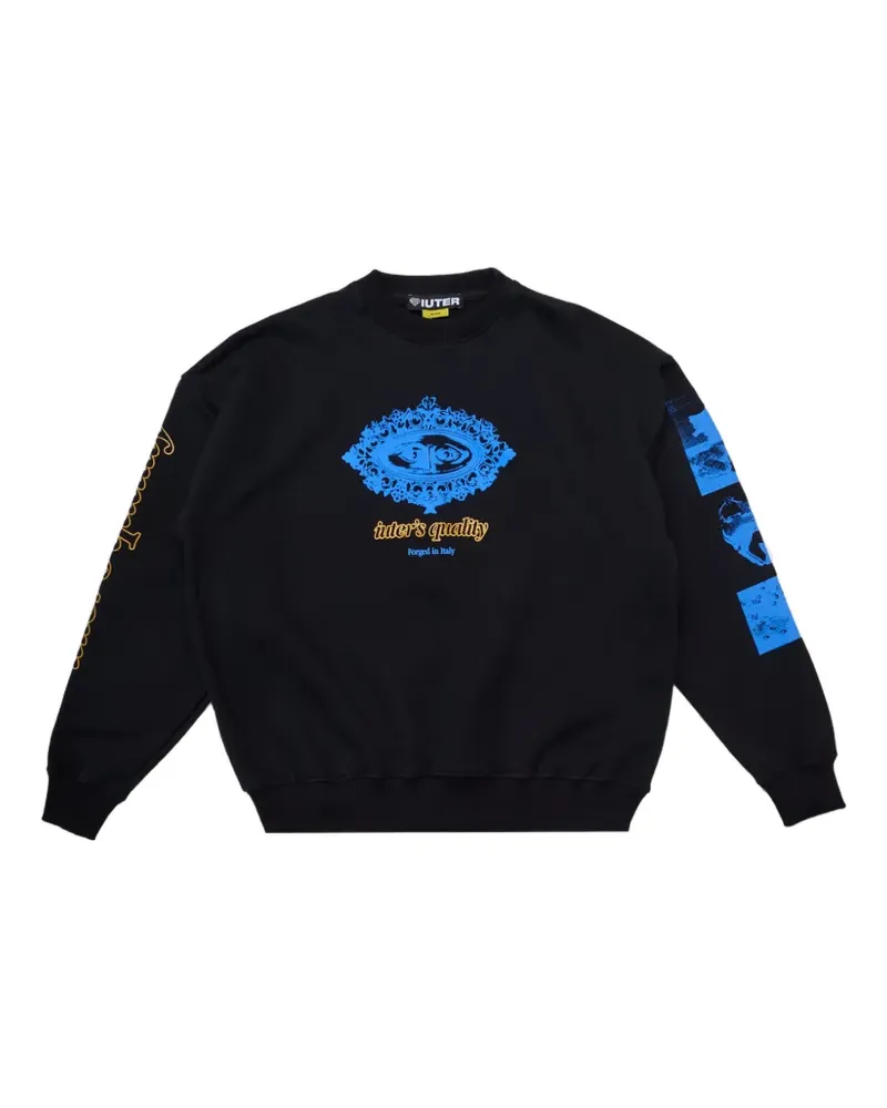 Iuter Forged crew-neck sweater - Schwarz Schwarz