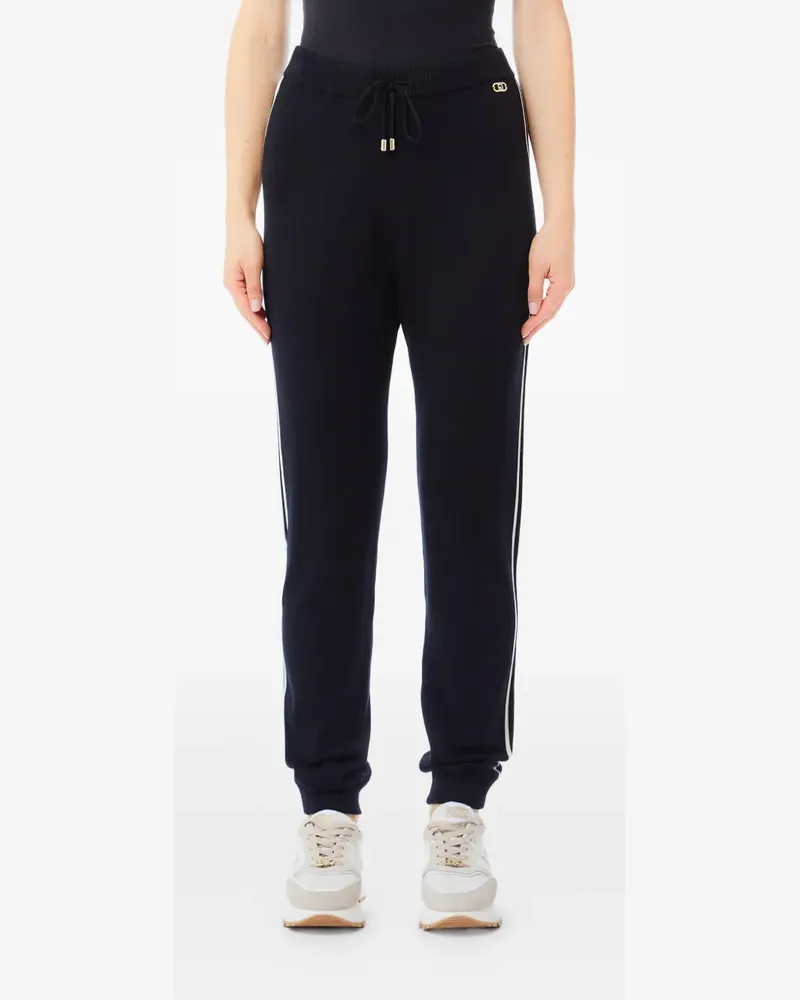 Liu Jo Hose mit Streifen - Schwarz Schwarz