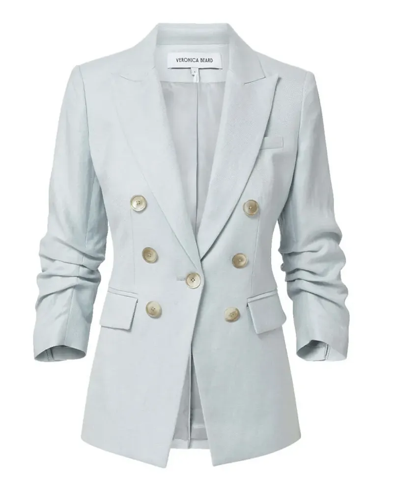 Veronica Beard Tomi Dickey double-breasted blazer - Blau Blau