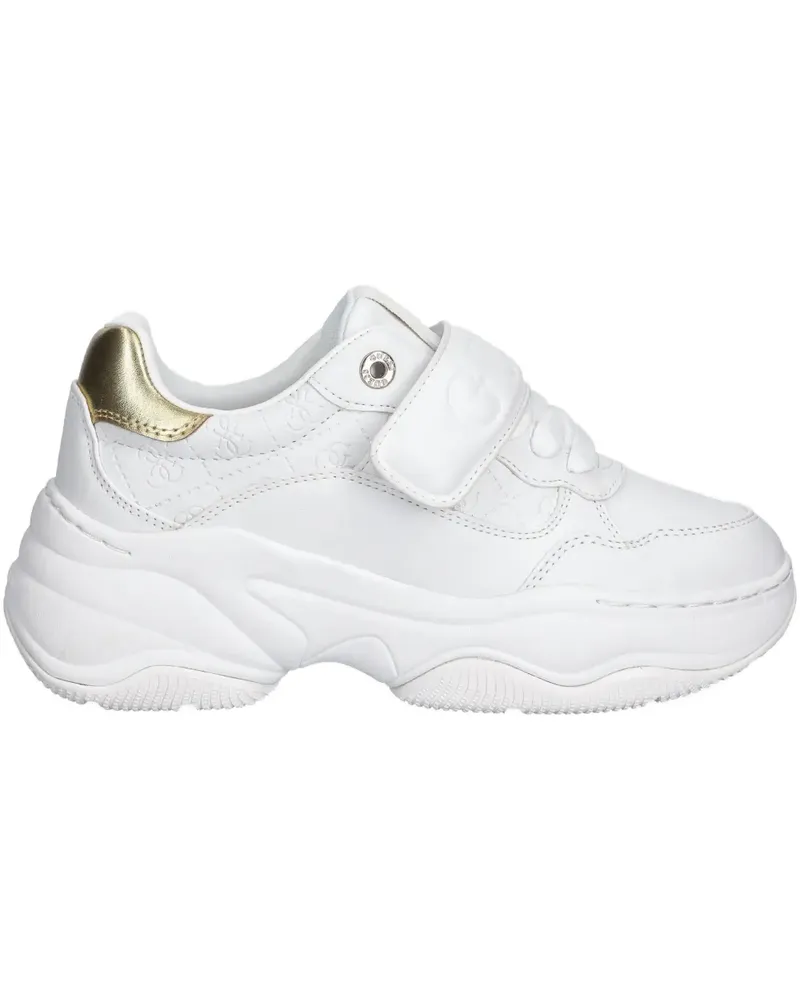 Guess Helin Sneakers mit Riemendetail - Weiß Weiß
