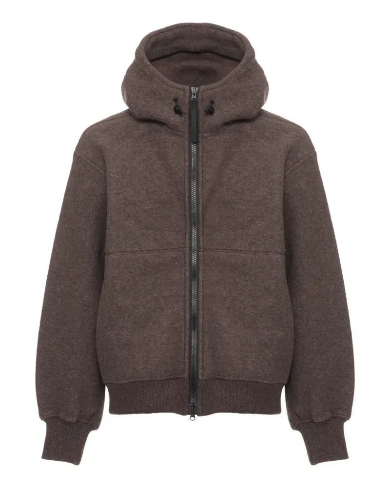 Canada Goose Chilliwack fleece bomber jacket - Braun Braun