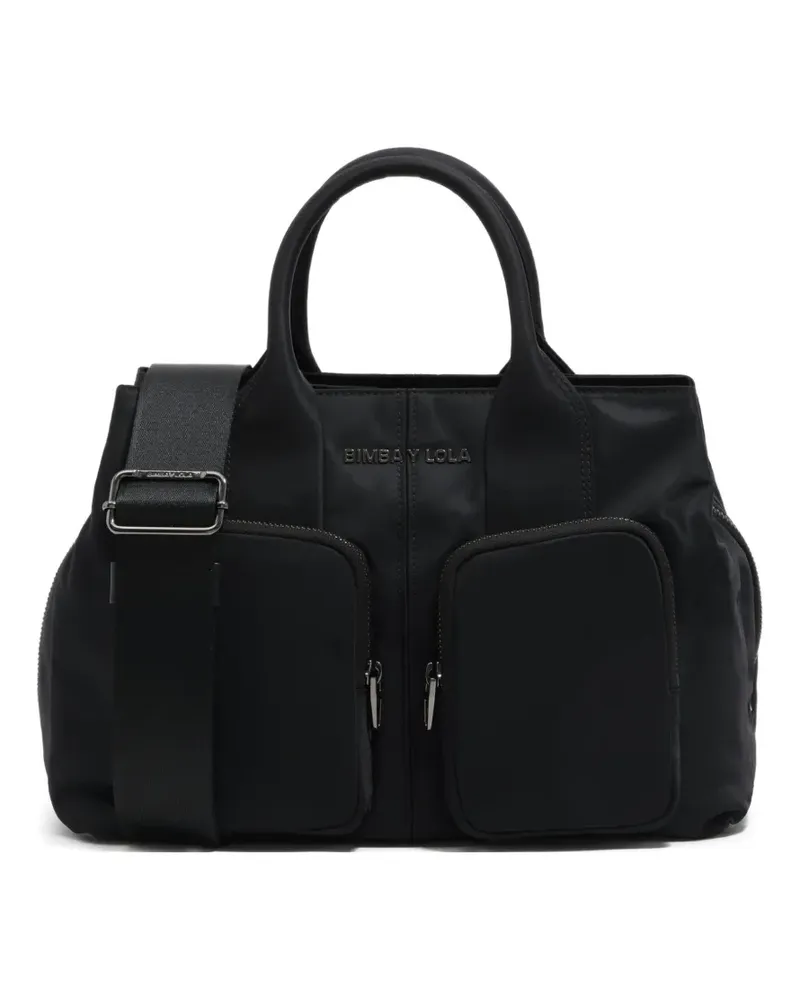 BIMBA Y LOLA medium utility-pocket tote bag - Schwarz Schwarz