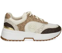 Percy Sneakers mit Monogrammmuster - Nude