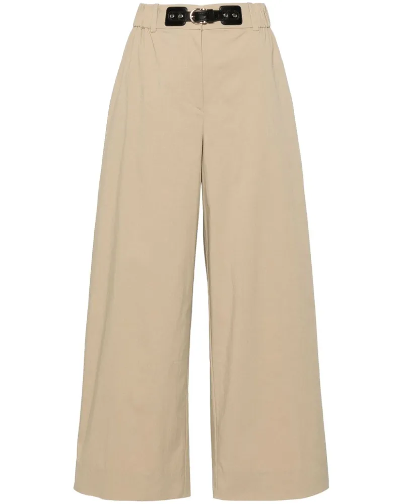 Maje Hose mit weitem Bein - Nude Nude