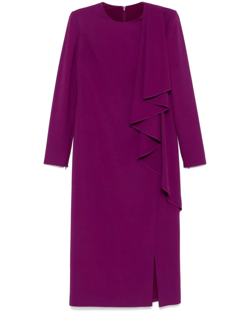 Elie Saab Cady Midikleid - Violett Violett