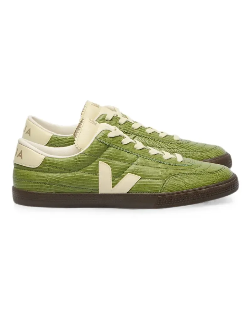 VEJA Panenka lizard-effect sneakers - Grün Grün
