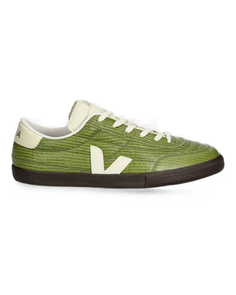 VEJA Panenka Kiwi aus Leder - Grün Grün
