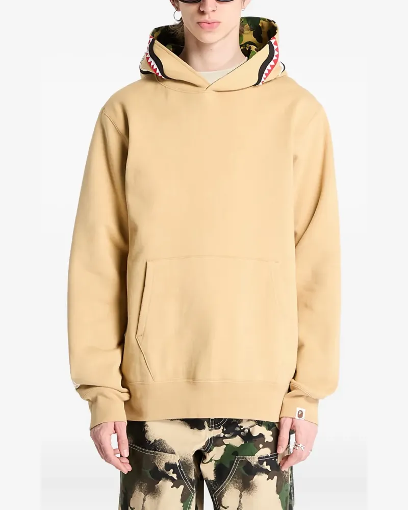 BAPE ABC Camo Sweatshirt mit Hai-Motiv - Nude Nude