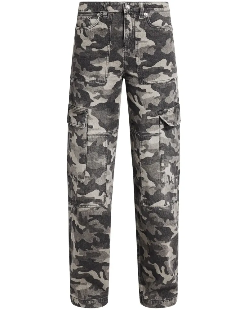 Michael Kors Jeans mit Camouflage-Print - Grau Grau