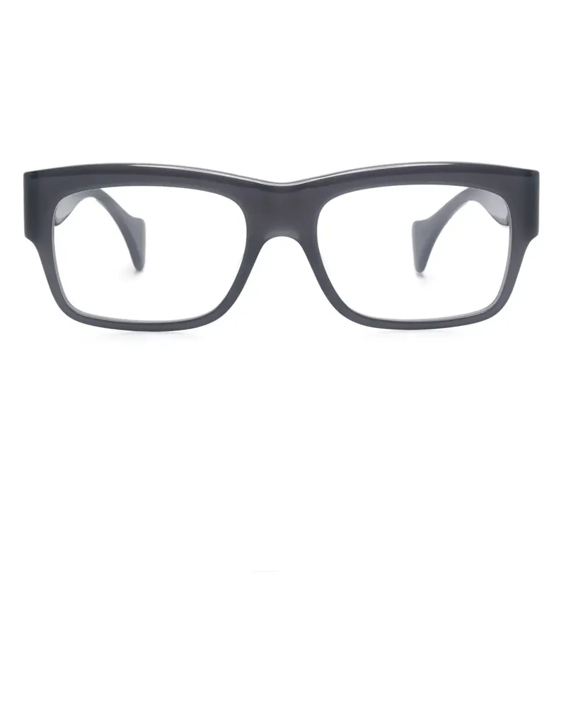 Gucci Brille mit eckigem Gestell - Grau Grau