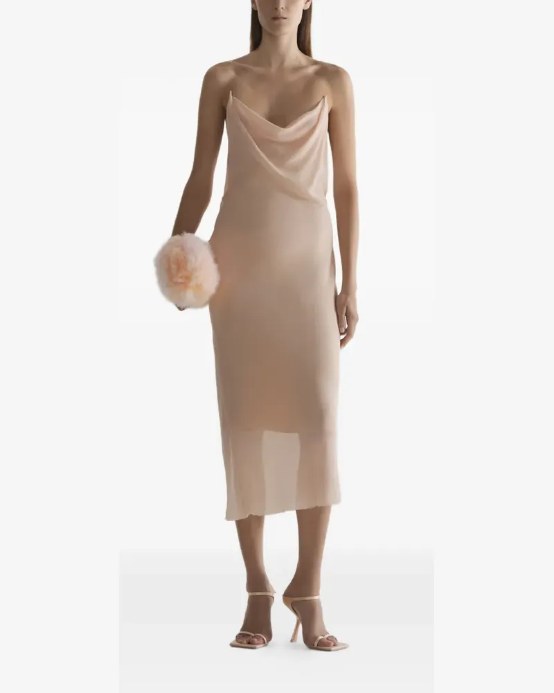 Thierry Mugler Illusion Kleid - Nude Nude