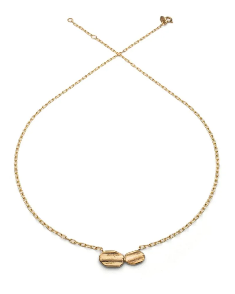 Yannis Sergakis 10kt yellow gold Immortelle chain necklace Gold