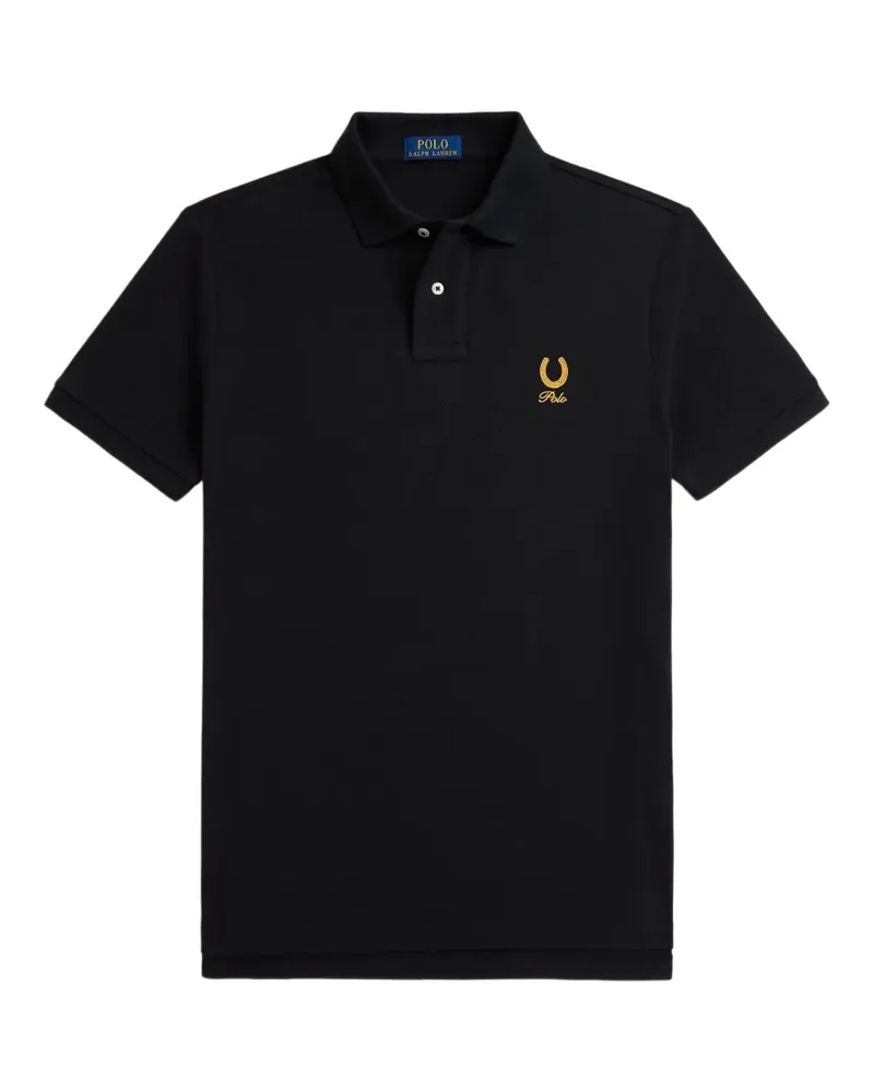 Ralph Lauren embroidered polo shirt - Schwarz Schwarz