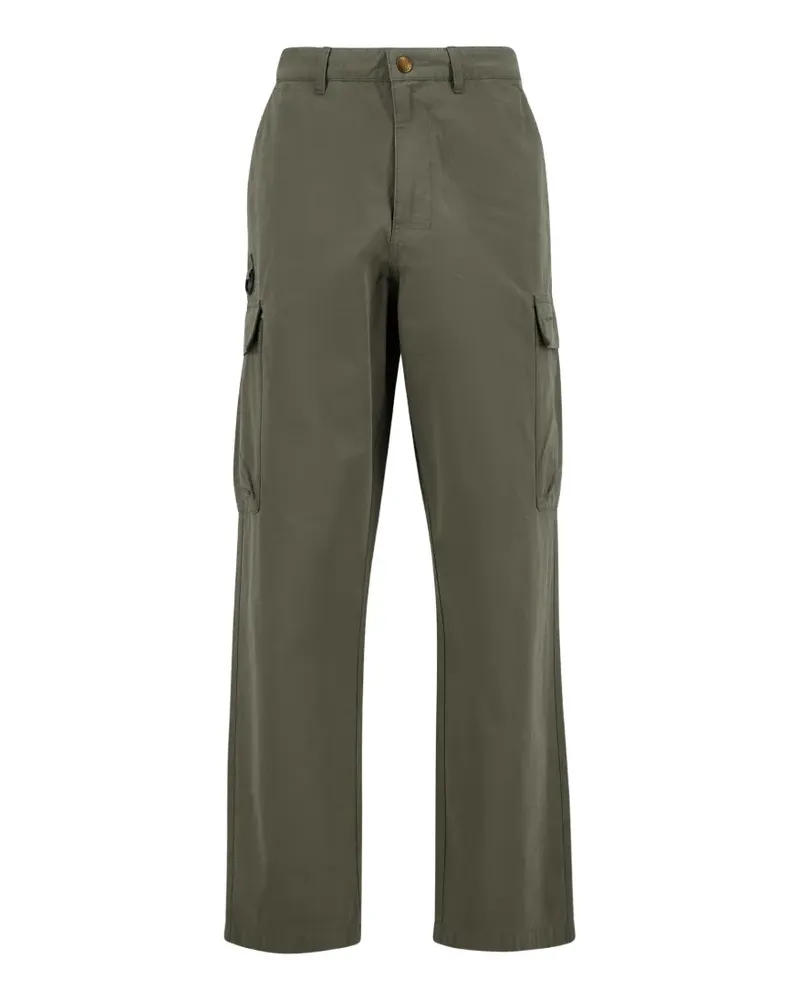 Barbour Spey Popeline Relaxed Hose - Grün Grün