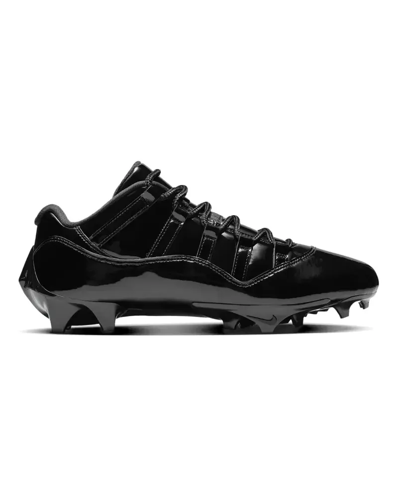 Jordan Air  11 Fußballstiefel in Lackoptik - Schwarz Schwarz