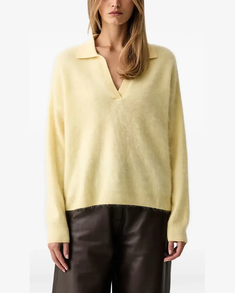 VICOLO Pullover mit V-Ausschnitt - Gelb Gelb