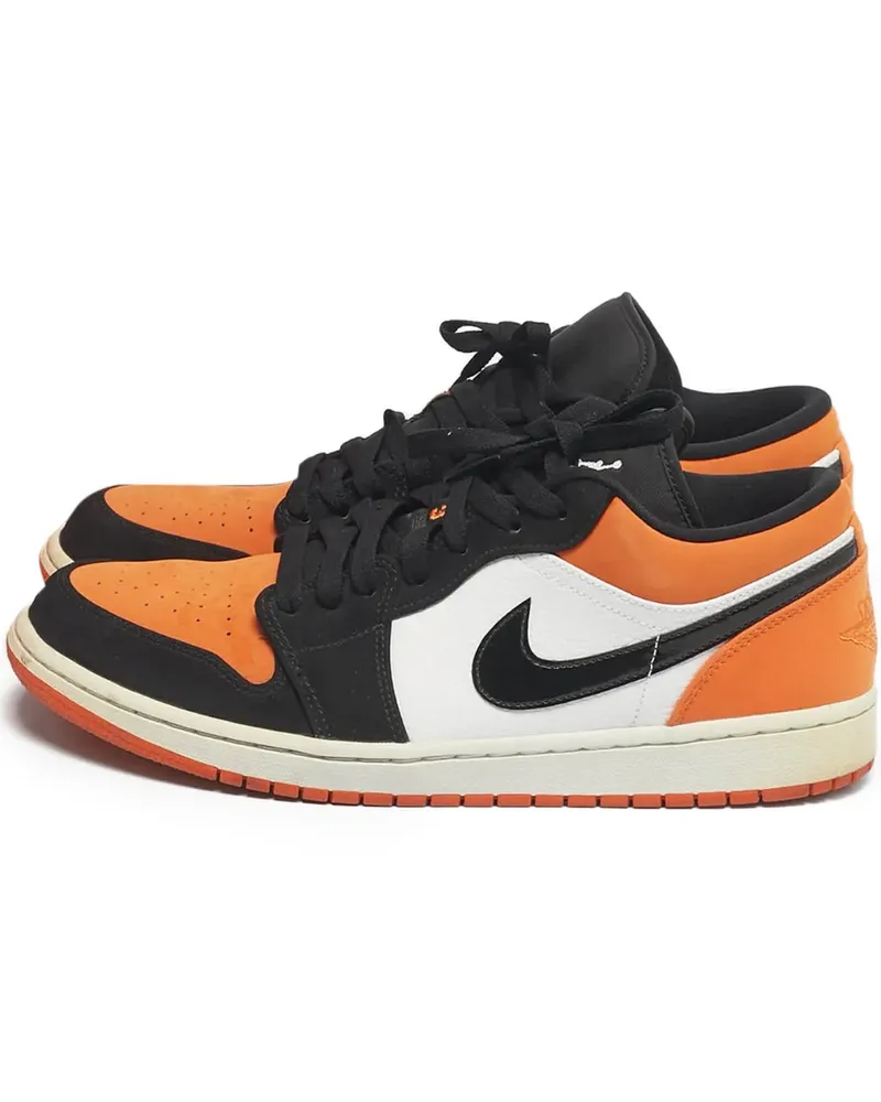 Jordan Air  1 leather sneakers - Orange Orange
