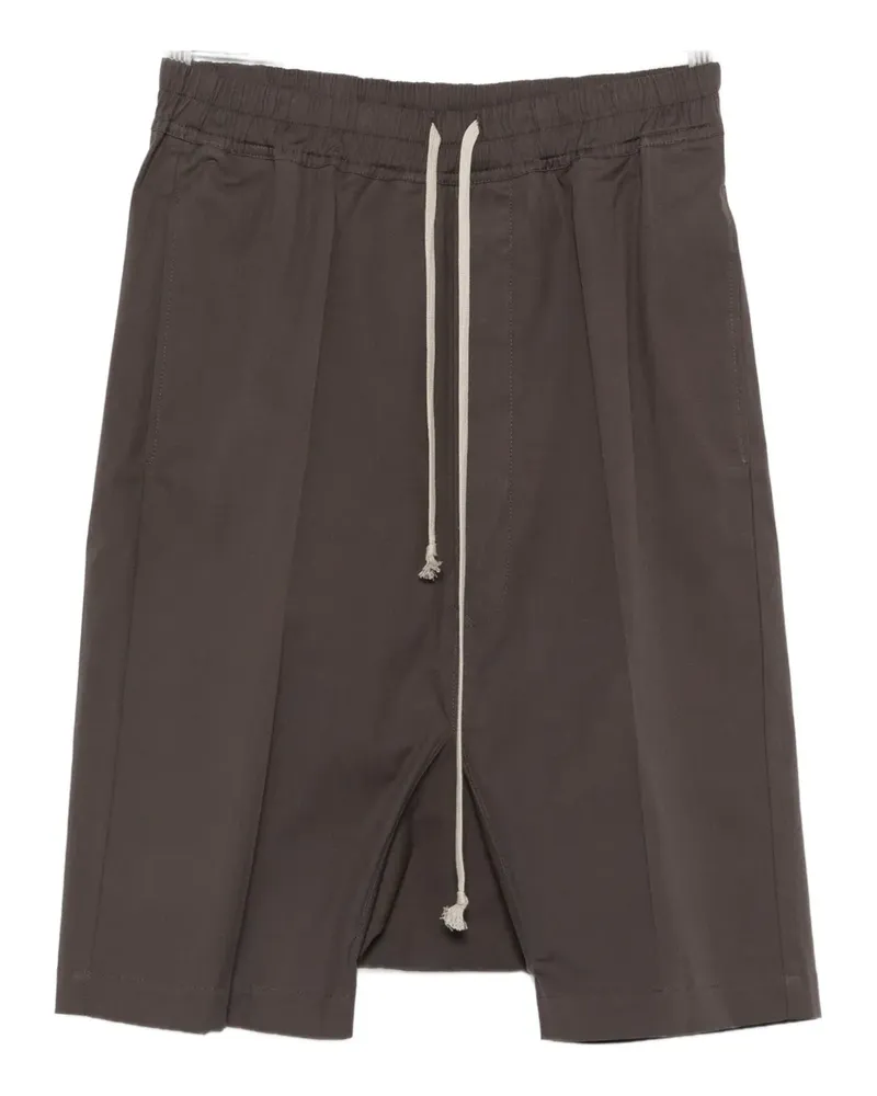 Rick Owens Bermudas mit Kordelzug - Grau Grau