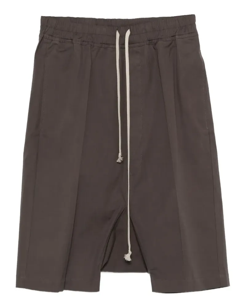 Rick Owens Bermudas mit Kordelzug - Grau Grau