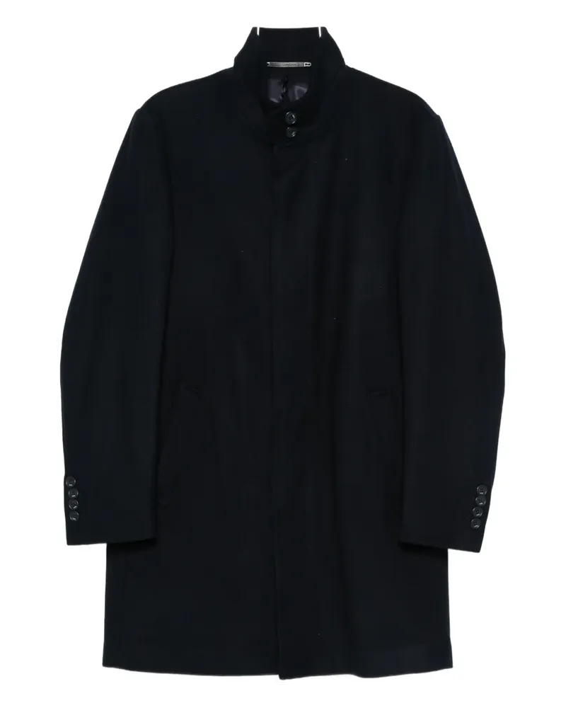 Karl Lagerfeld Einreihiger Mantel - Blau Blau