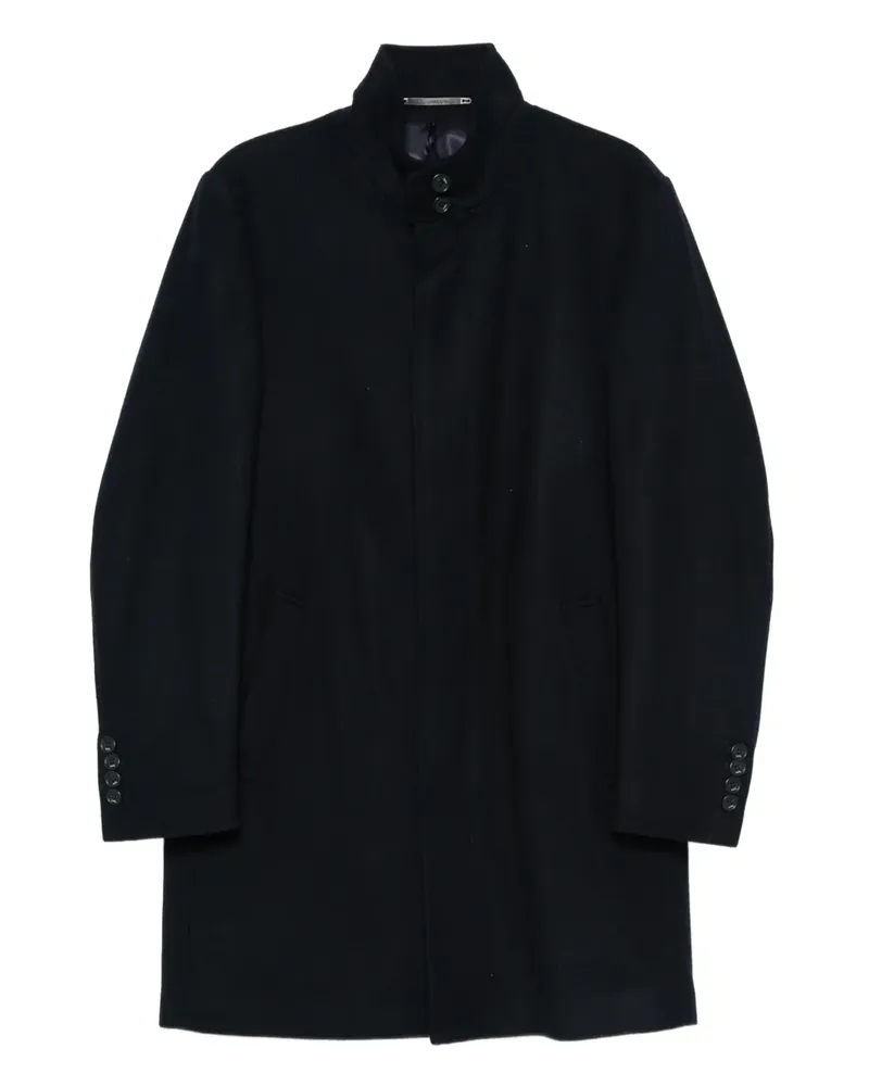 Karl Lagerfeld Einreihiger Mantel - Blau Blau