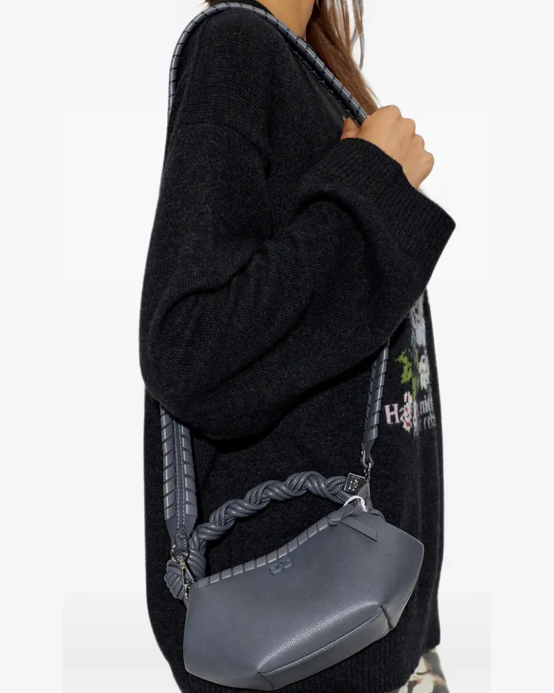 Ganni Bou Tote Bag - Grau Grau