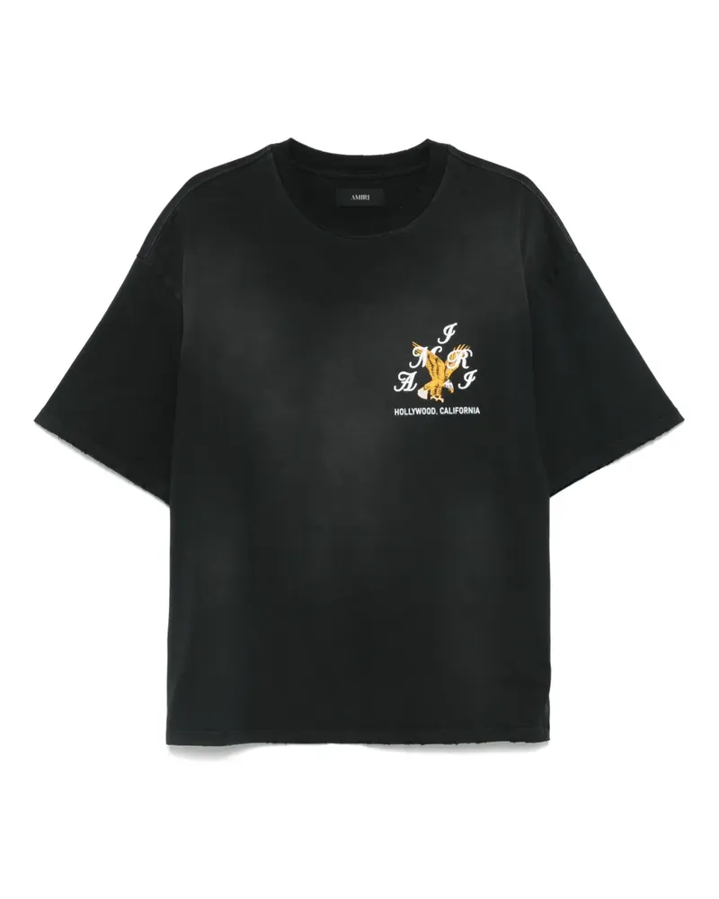 Amiri Klassisches T-Shirt - Schwarz Schwarz