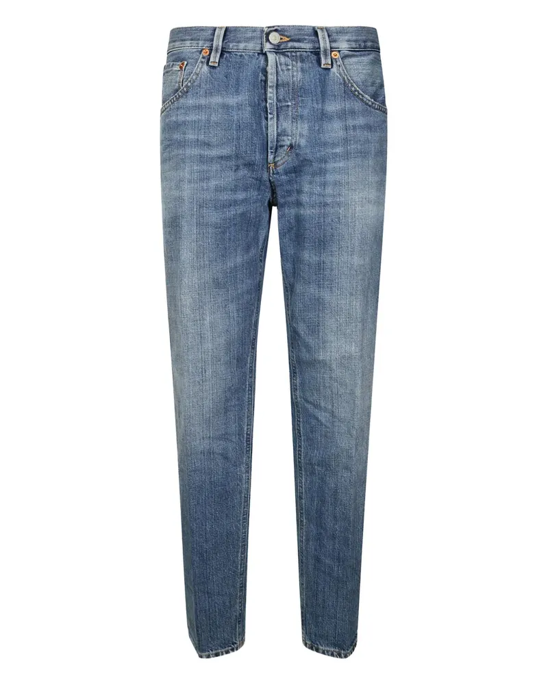 Dondup Jeans mit Knopfverschluss - Blau Blau