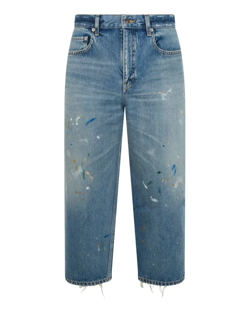 Balenciaga Jeans im Distressed-Look - Blau Blau