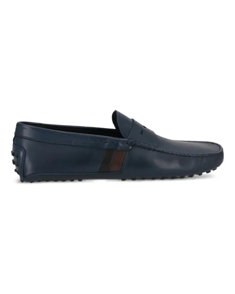 TOD'S Gommino leather loafers - Blau Blau