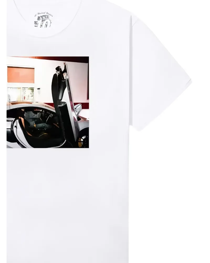 Anti Social Social Club T-Shirt mit Rundhalsausschnitt - Weiß Weiß