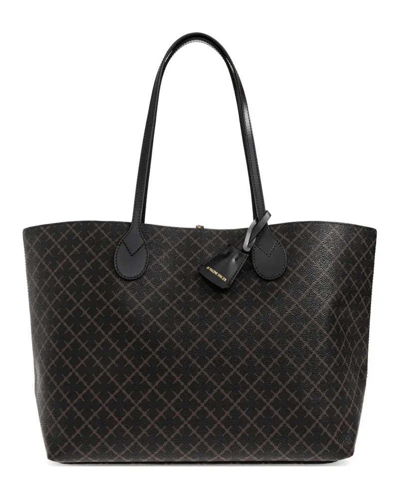By Malene Birger Abigail graphic-print tote bag - Schwarz Schwarz