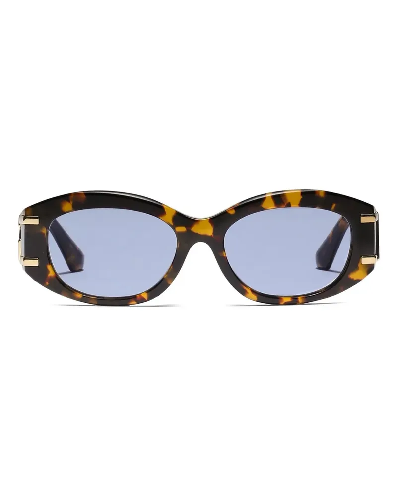 Dolce & Gabbana DG Griffe Sonnenbrille - Gelb Gelb