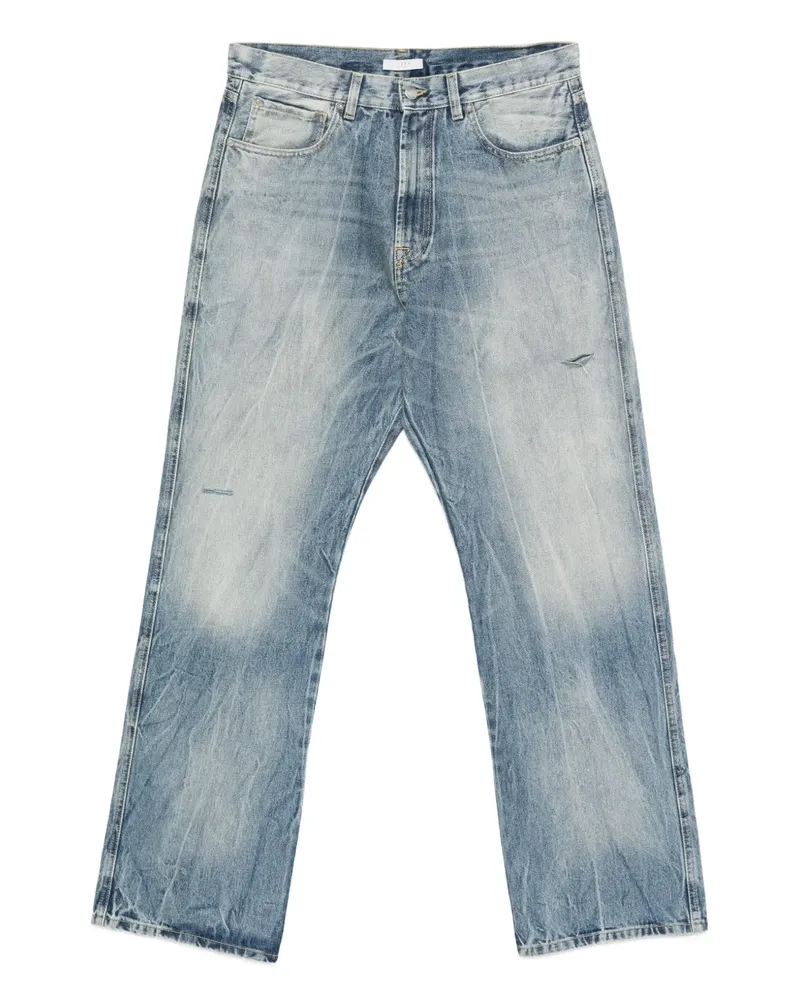 1989 STUDIO Ausgeblichene Osaka Jeans - Blau Blau