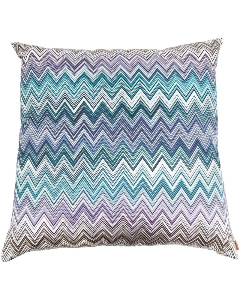 Missoni Home Kissen mit Zickzackmuster - Weiß Weiß